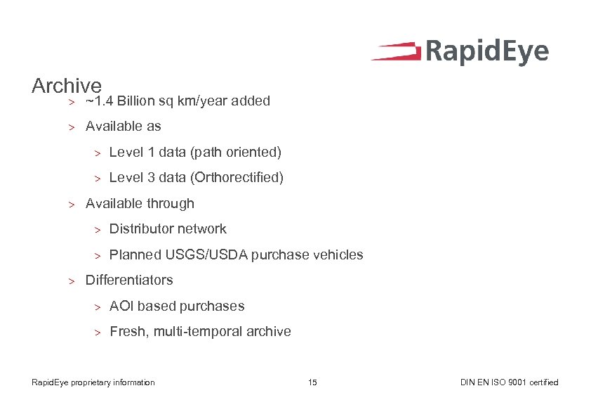 Archive > ~1. 4 Billion sq km/year added > Available as > > >