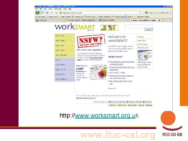 http: //www. worksmart. org. uk www. ituc-csi. org 