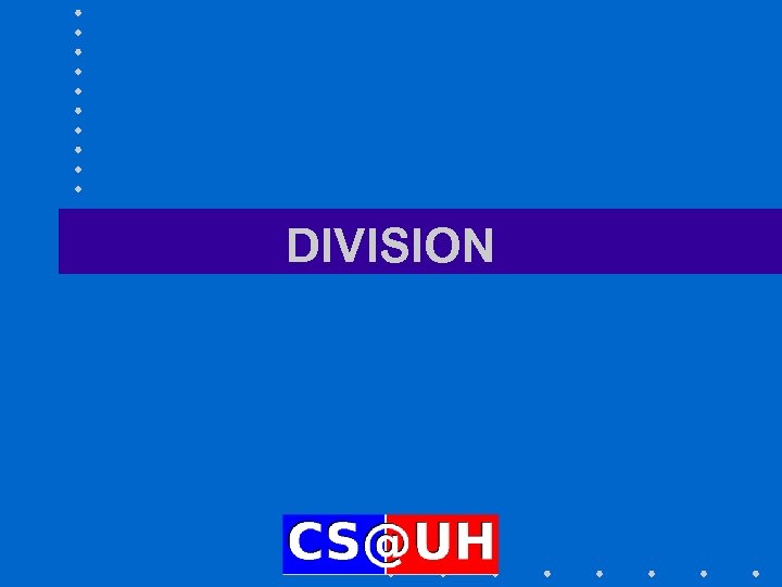 DIVISION 