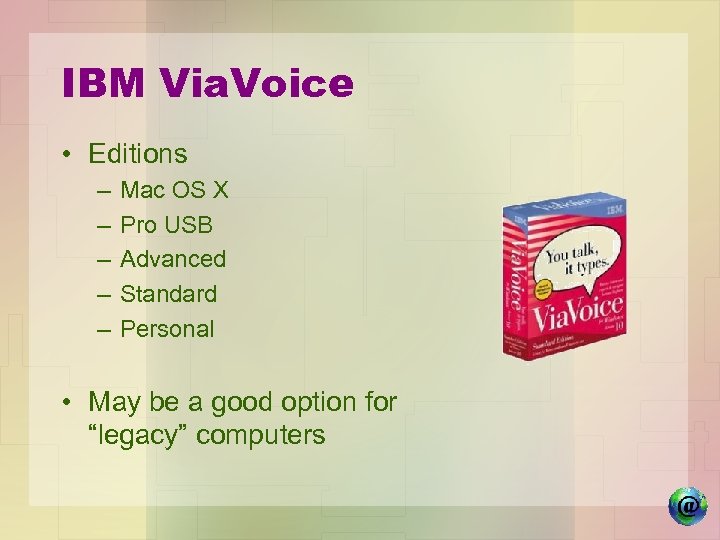 viavoice pro usb edition 10