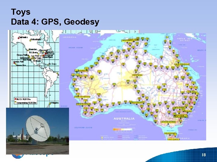 Toys Data 4: GPS, Geodesy 18 