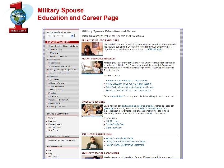 Military Spouse Education and Career Page 