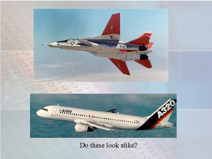 Do these look alike? 