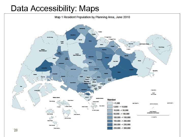 Data Accessibility: Maps 28 