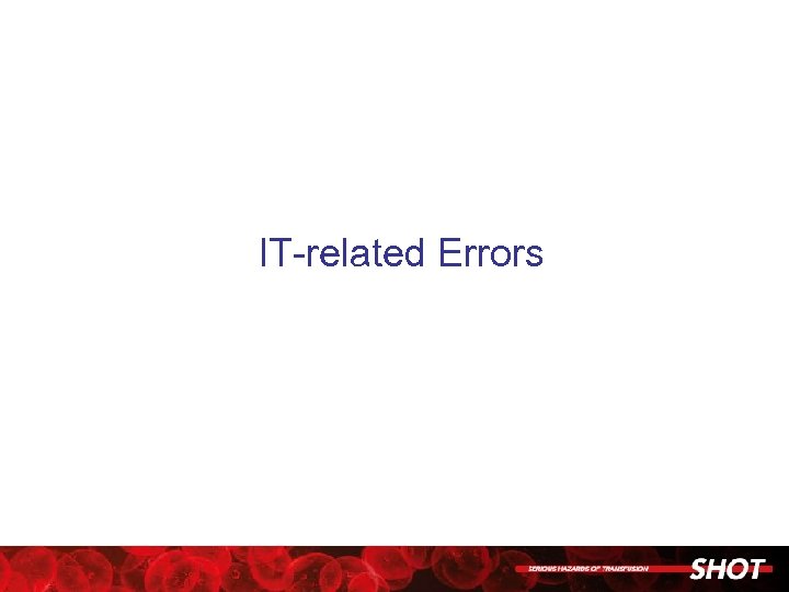 IT-related Errors 