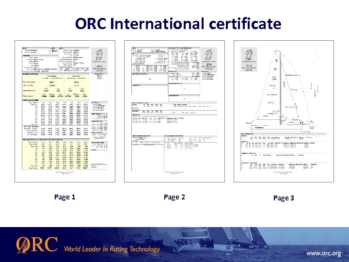 ORC International certificate Page 1 Page 2 Page 3 