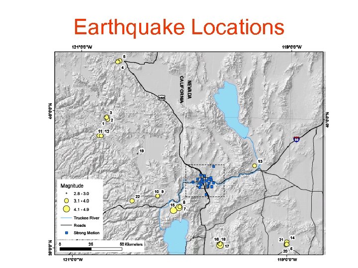 Earthquake Locations 