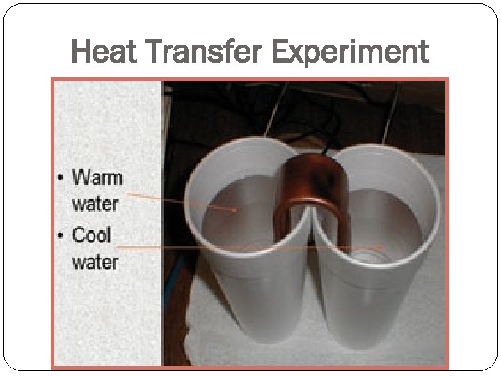 Heat Transfer Experiment 