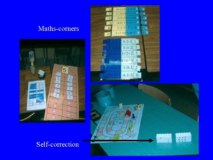 Maths-corners Self-correction 