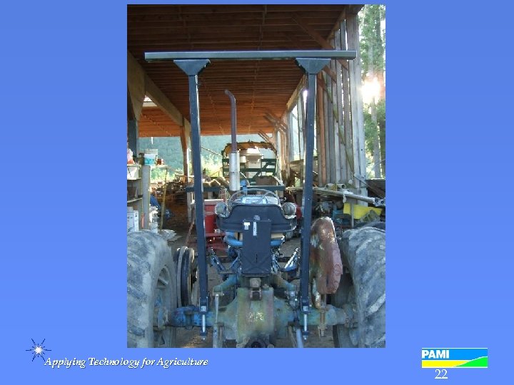 Applying Technology for Agriculture 22 