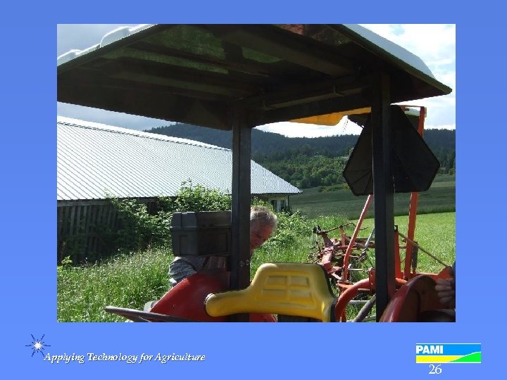 Applying Technology for Agriculture 26 