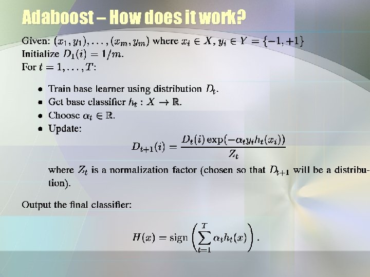 Adaboost – How does it work? 