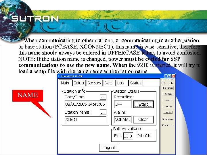  When communicating to other stations, or communicating to another station, or base station