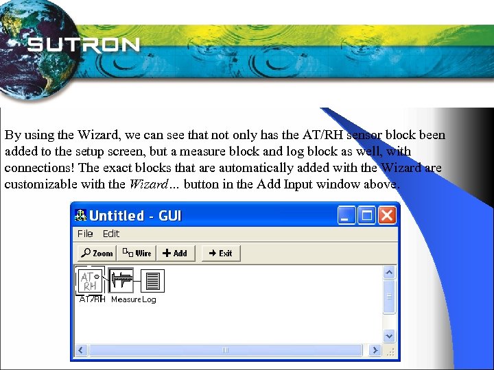 By using the Wizard, we can see that not only has the AT/RH sensor