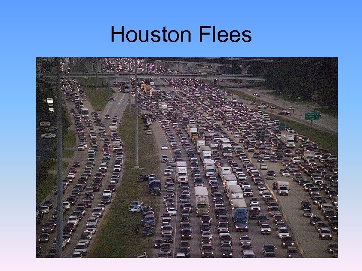 Houston Flees 