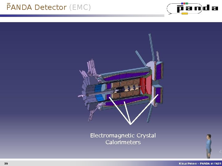 PANDA Detector (EMC) Electromagnetic Crystal Calorimeters 29 29 Klaus Peters - Extreme States with