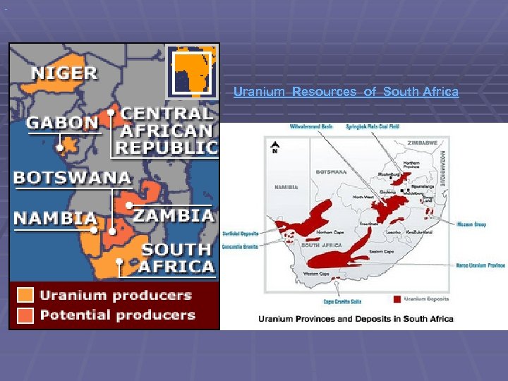  Uranium Resources of South Africa 