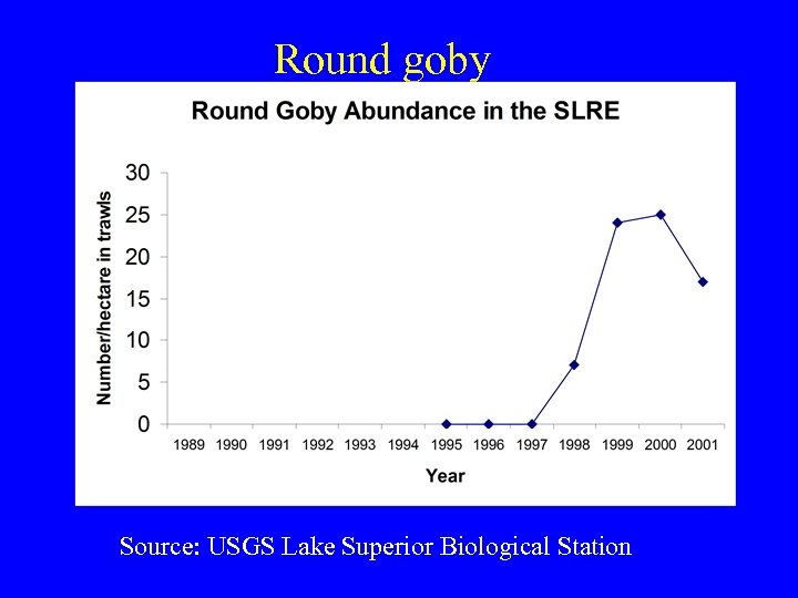 Round goby Source: USGS Lake Superior Biological Station 