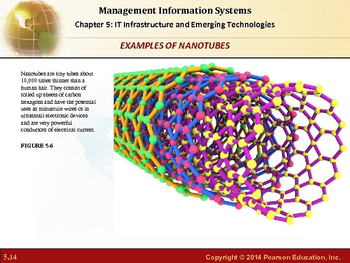 Management Information Systems Chapter 5: IT Infrastructure and Emerging Technologies EXAMPLES OF NANOTUBES Nanotubes