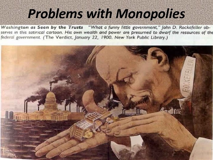 Problems with Monopolies 