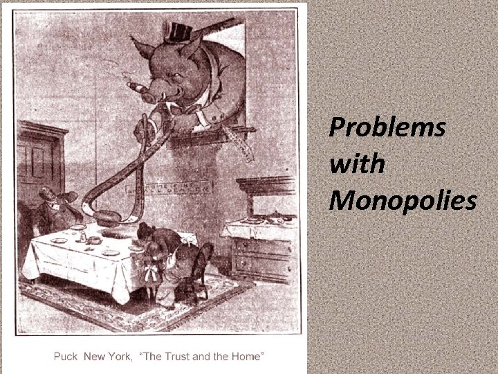 Problems with Monopolies 