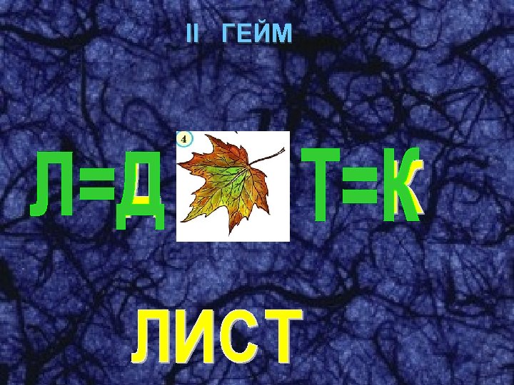 II ГЕЙМ 