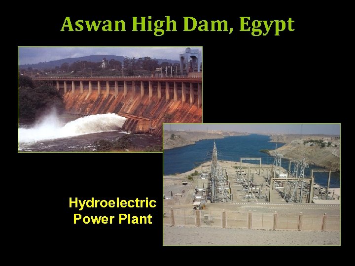 Aswan High Dam, Egypt Hydroelectric Power Plant 