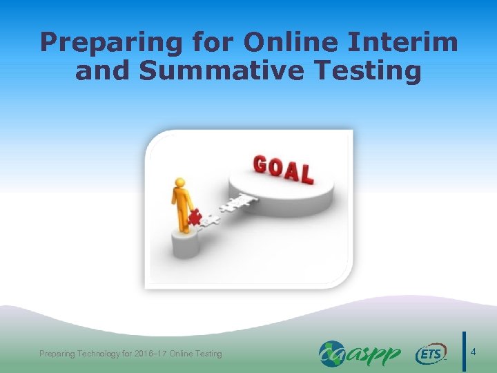 Preparing for Online Interim and Summative Testing Preparing Technology for 2016– 17 Online Testing