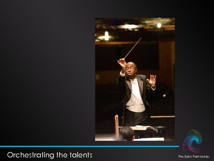 Orchestrating the talents 