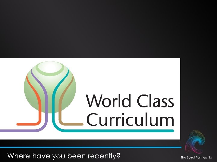 Where have you been recently? 