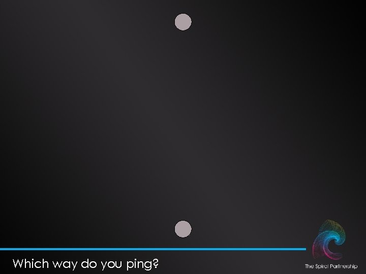 Which way do you ping? 