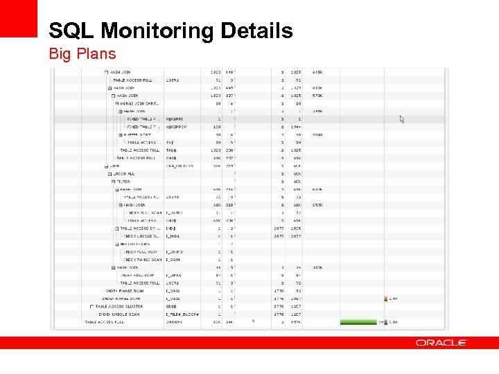 SQL Monitoring Details Big Plans 
