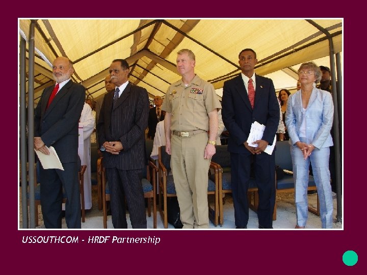 USSOUTHCOM - HRDF Partnership 