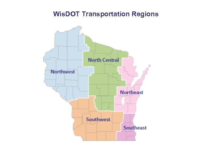 Wis. DOT Transportation Regions 