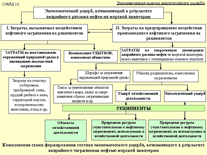 План чрезвычайных мер по борьбе с загрязнением нефтью