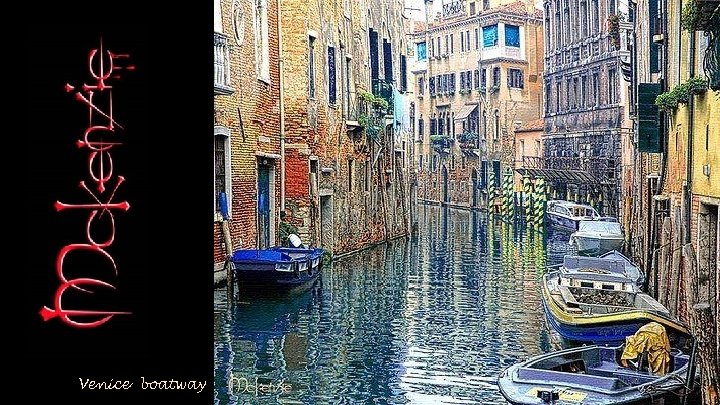 Venice boatway 