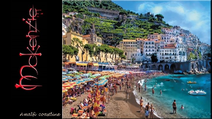Amalfi coastline 