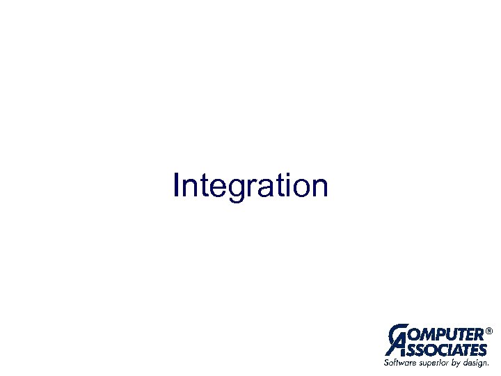 Integration 