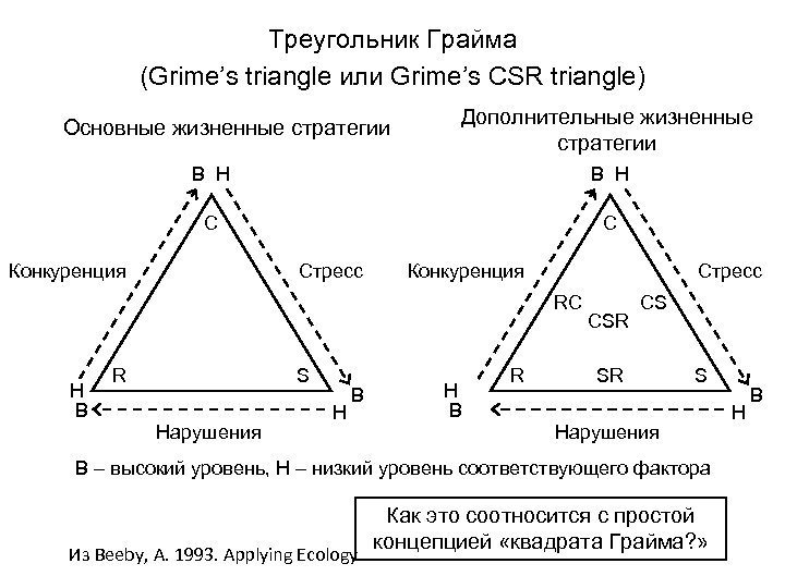 Дополнительный треугольник. Треугольник Раменского грайма. Стратегии организмов Раменского–грайма. Система Раменского грайма. Стратегии по грайму.