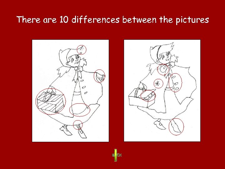 There are 10 differences between the pictures 
