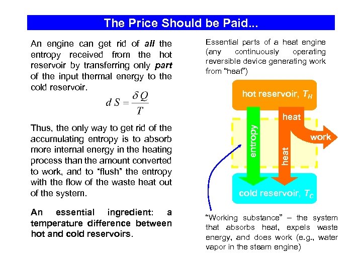 The Price Should be Paid. . . An engine can get rid of all