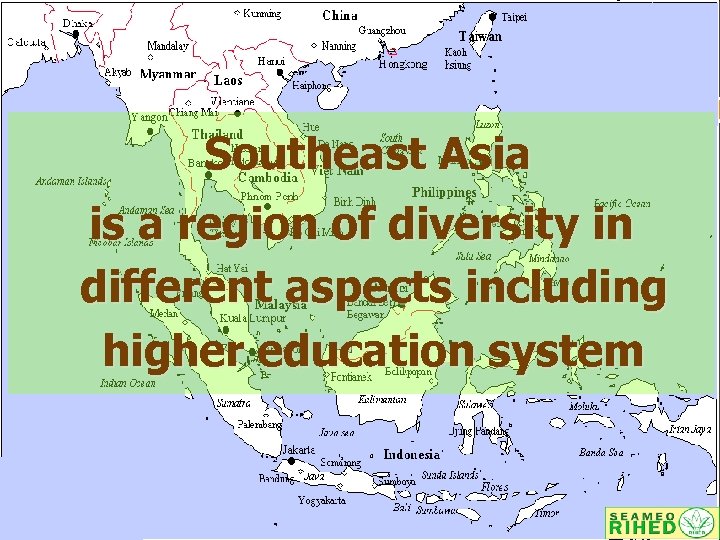 Southeast Asia is a region of diversity in different aspects including higher education system