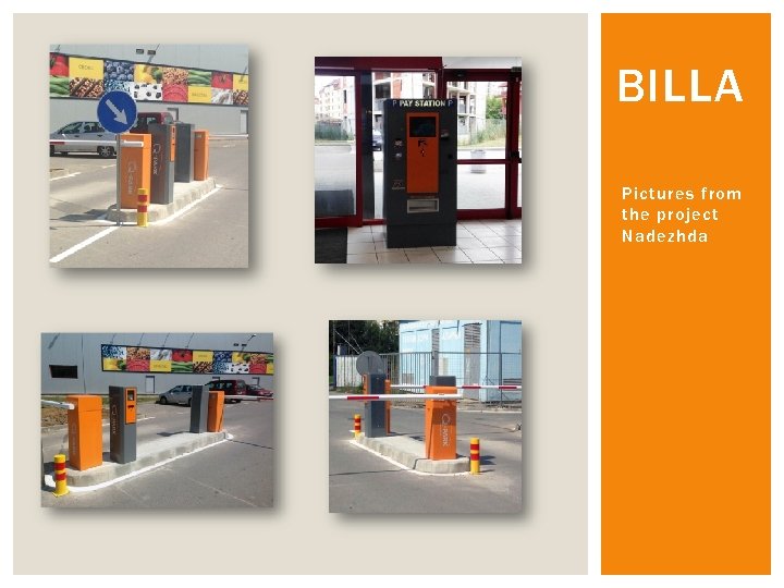 BILLA Pictures from the project Nadezhda 