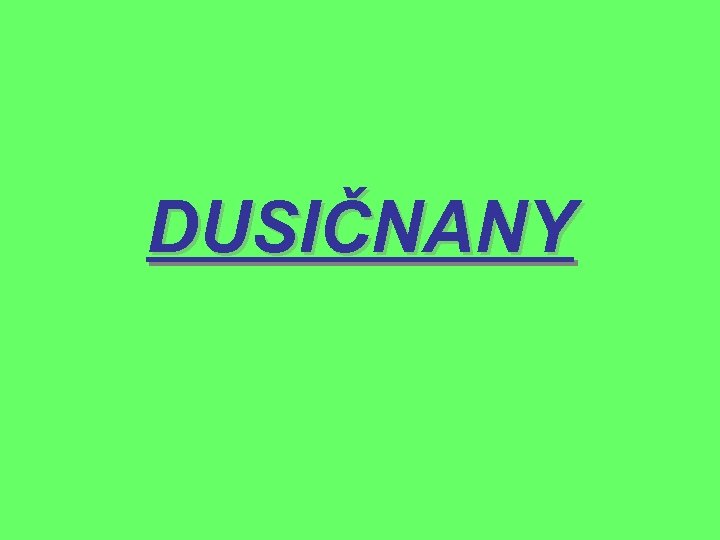 DUSIČNANY 