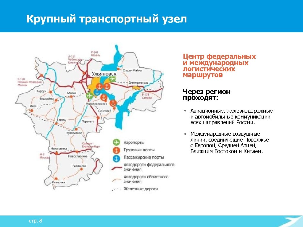 Карта автомобильной промышленности поволжья