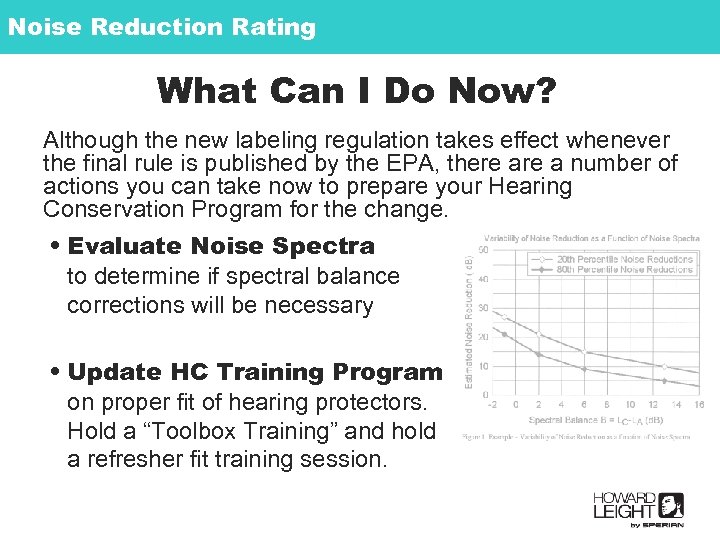 Noise Reduction Rating What Can I Do Now? Although the new labeling regulation takes