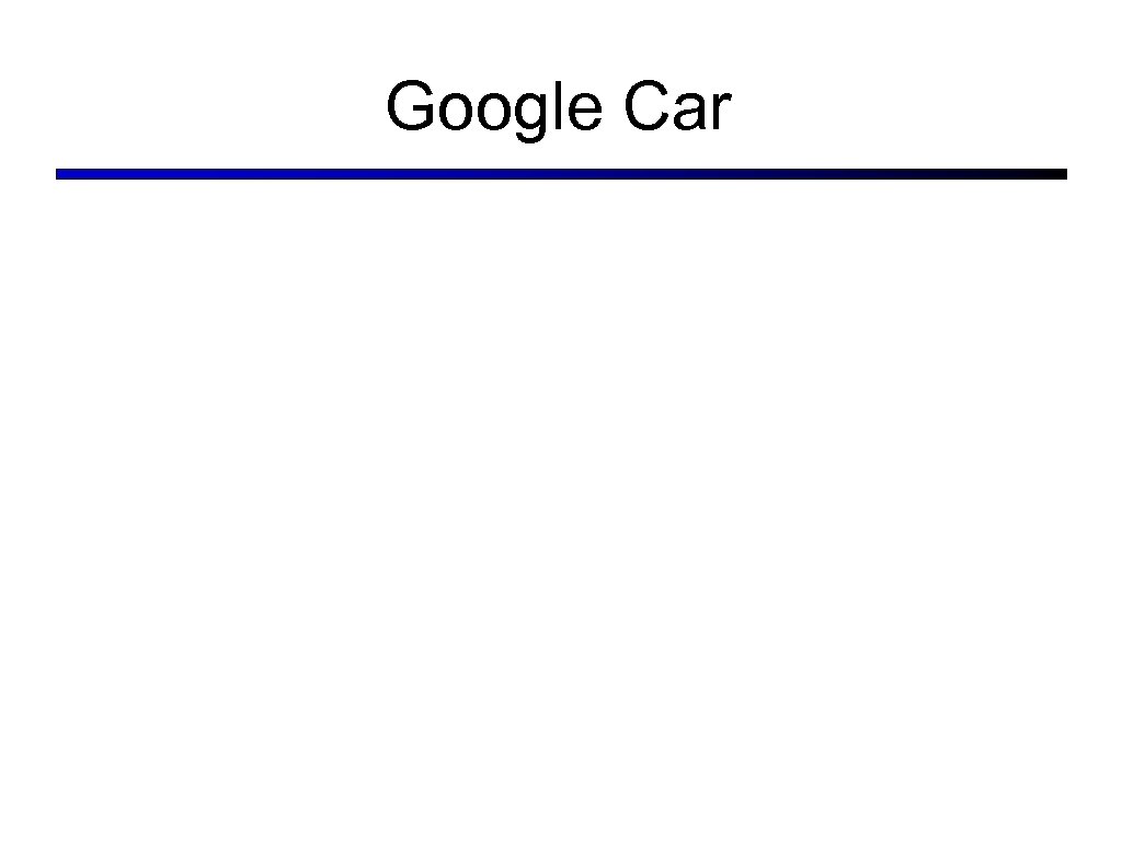 Google Car 