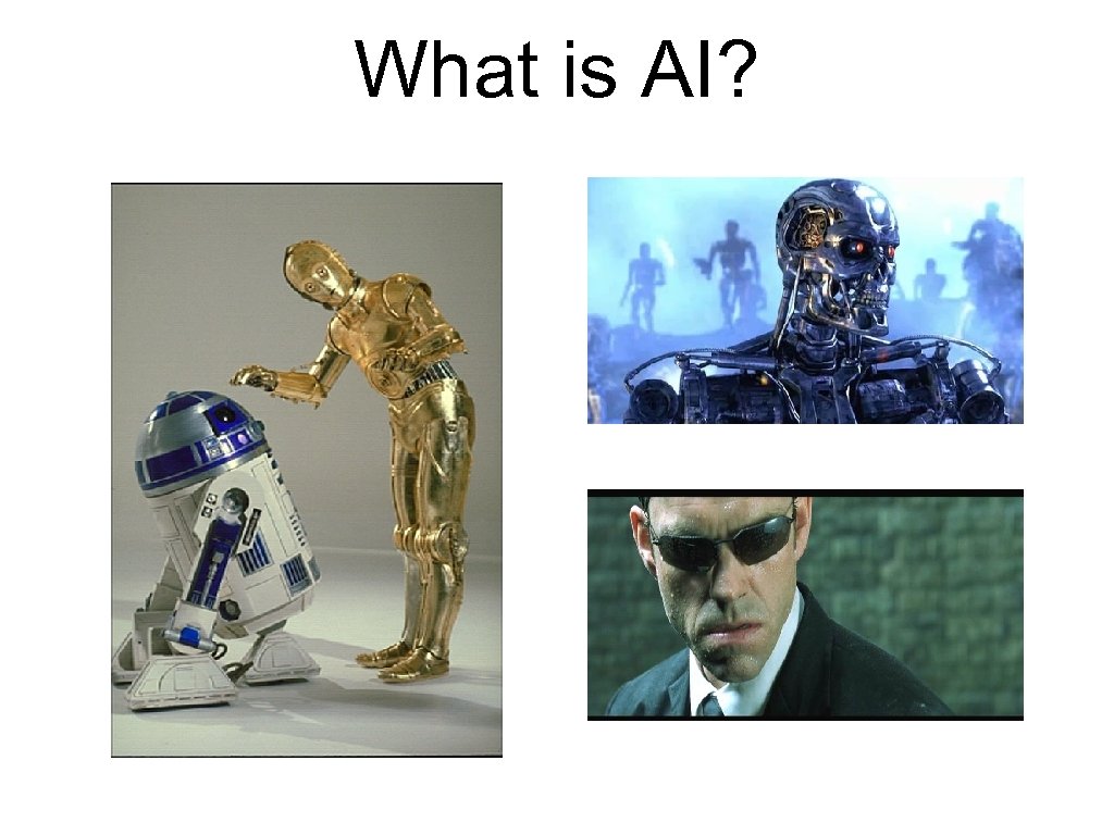 What is AI? 