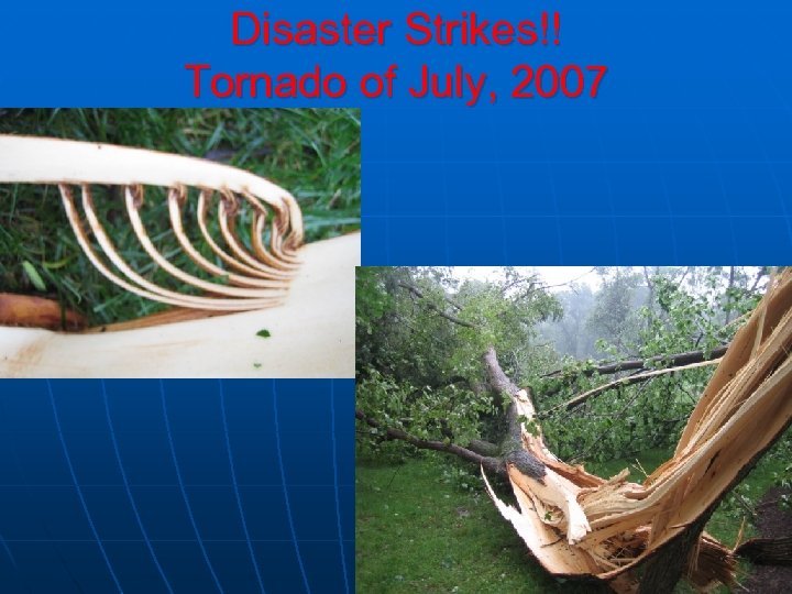 Disaster Strikes!! Tornado of July, 2007 