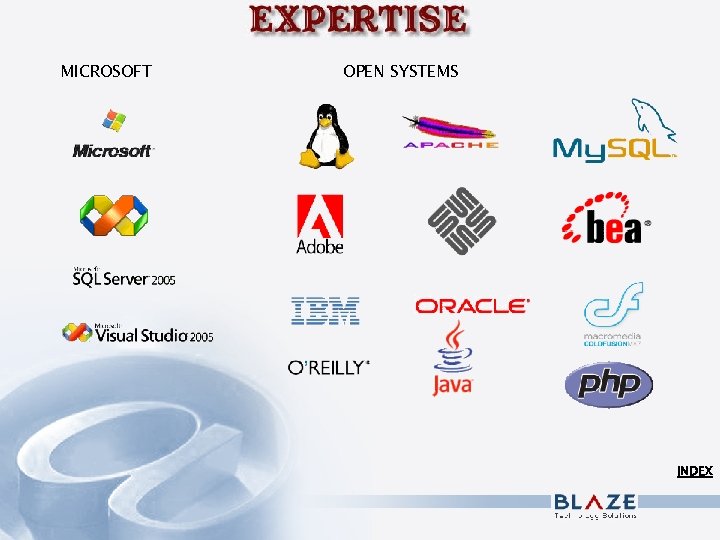 MICROSOFT OPEN SYSTEMS INDEX 